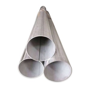 Large diameter stainless steel pipe supplier