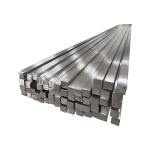 Stainless steel square rod for decorative buildings