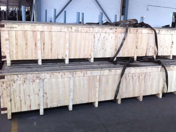 Stainless steel pipe packaging wooden box