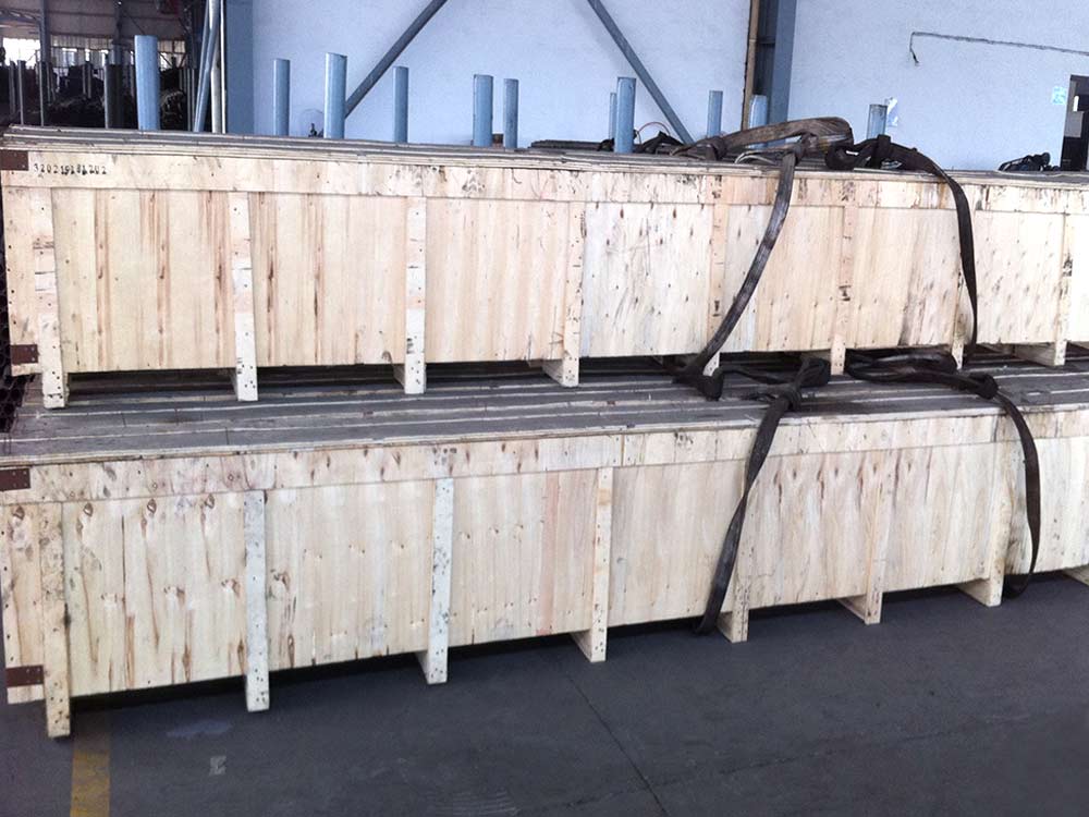 Stainless steel pipe packaging wooden box