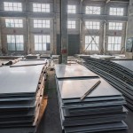 Stainless steel large size plate