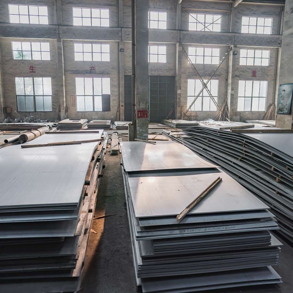 Stainless steel large size plate