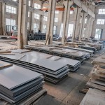 Stainless steel large size plate