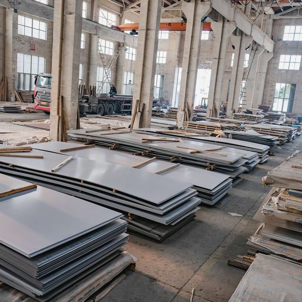 Stainless steel large size plate