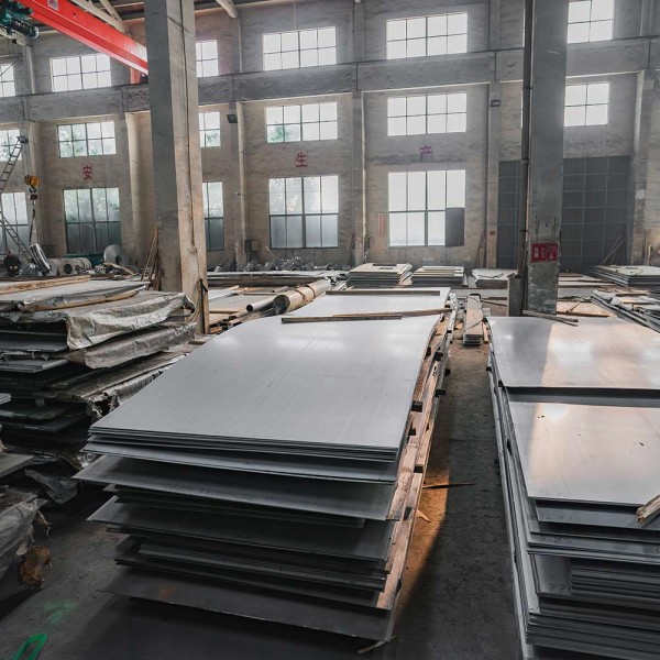 Stainless steel large size plate