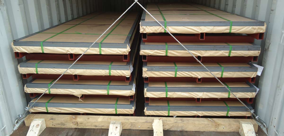 High-quality stainless steel plates packaging High-quality stainless steel plates packaging