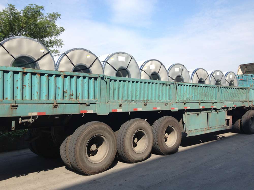 Stainless steel coils to be shipped Stainless steel coils to be shipped