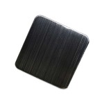 black hairline stainless steel coil supplier