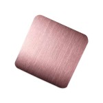 rose hairline stainless steel coil supplier
