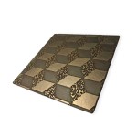 gold etching stainless steel sheet
