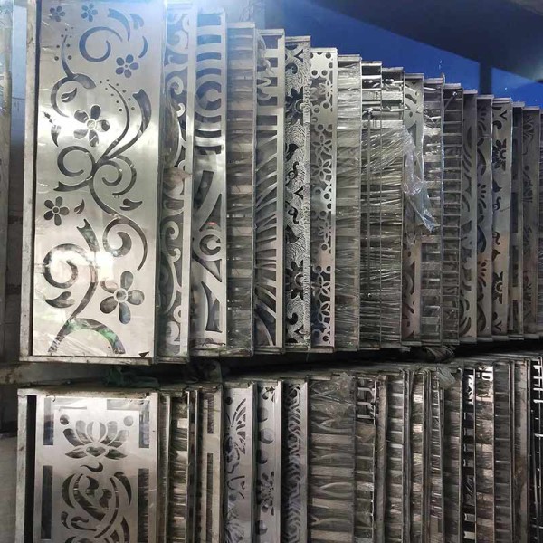 Kins of perforated stainless steel