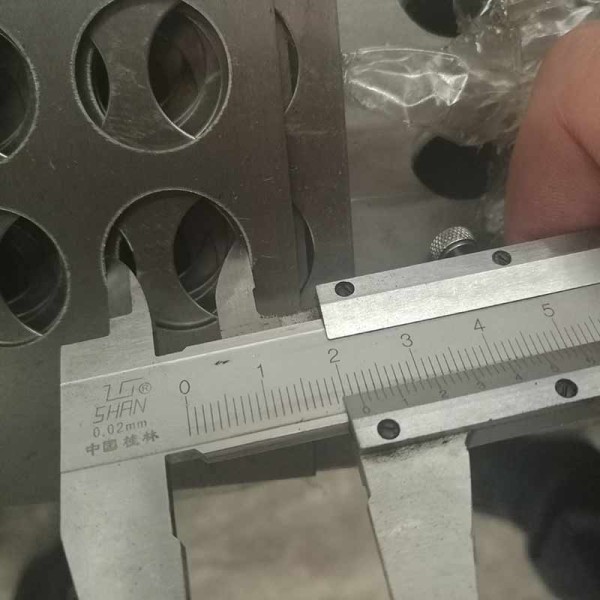 Perforated stainless steel