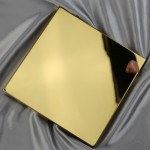 gold colored stainless steel sheet supplier