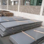 Stainless steel sheets and coils in the warehouse
