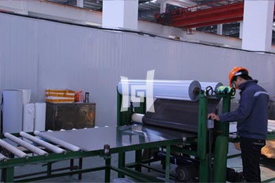 Stainless steel coiling machine