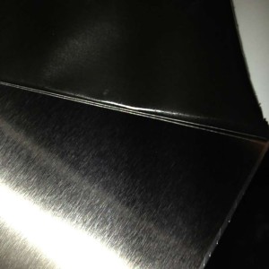 Hairline finish stainless steel sheet