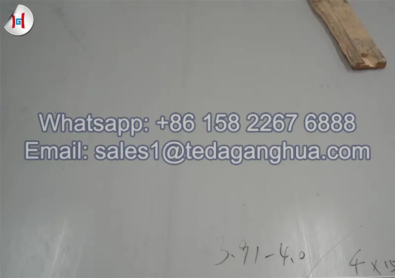 Planchas De Acero Inoxidable Dimensionadas