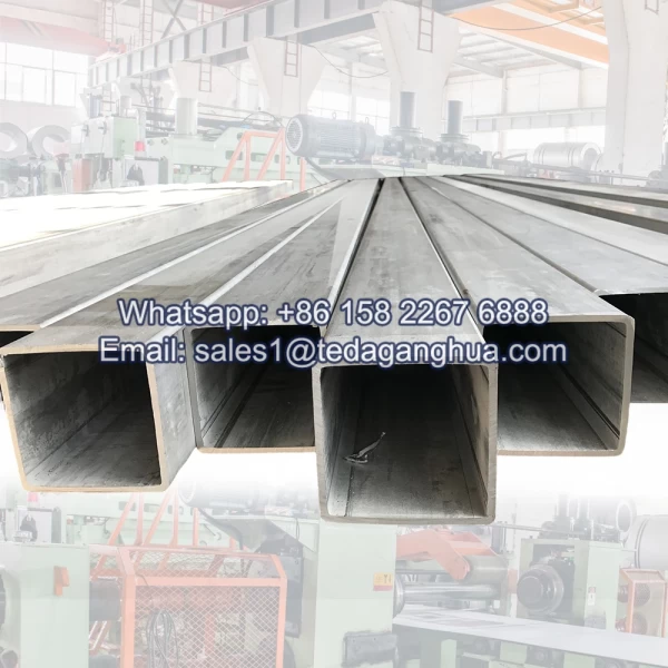 ステンレス鋼角管 Stainless Steel Rectangular Tubing