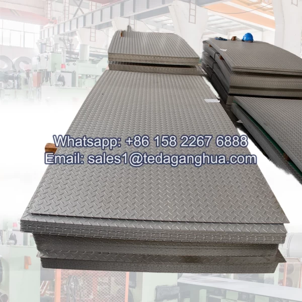 Textured Stainless Steel Sheet Metal
